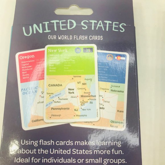 Bendon United States / Presidents Flash Cards Ages 5+ And 6+ New - Picture 4 of 5